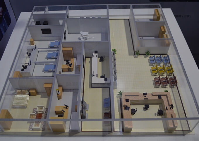 醫院功能區模型