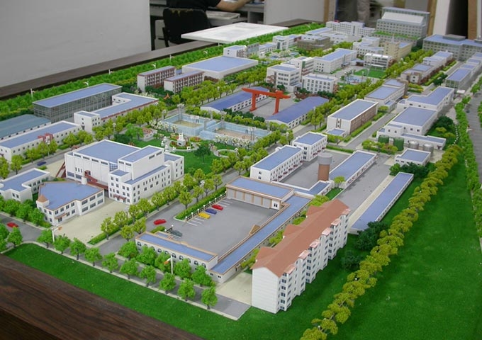 物流園數據中心沙盤模型-(2)